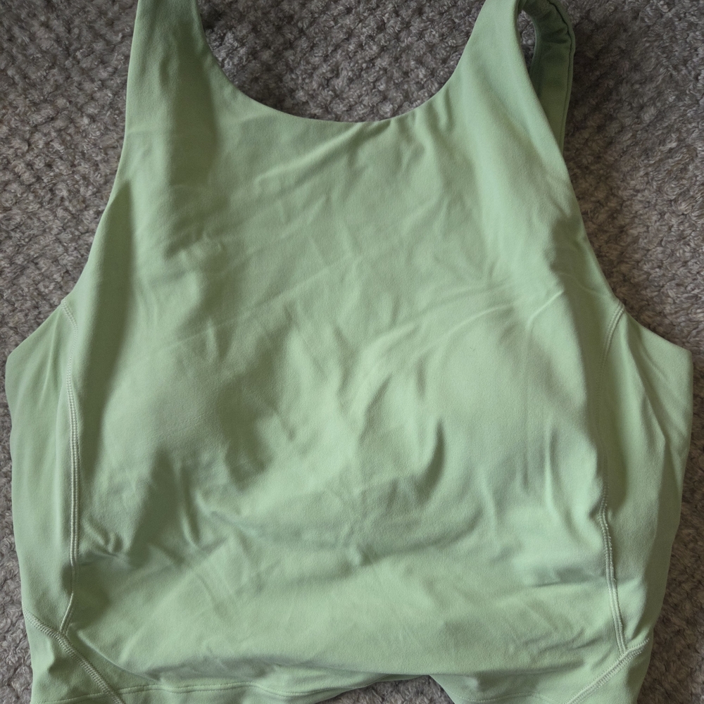 Lululemon Athletica Size 8 Mint Green Sports Bra